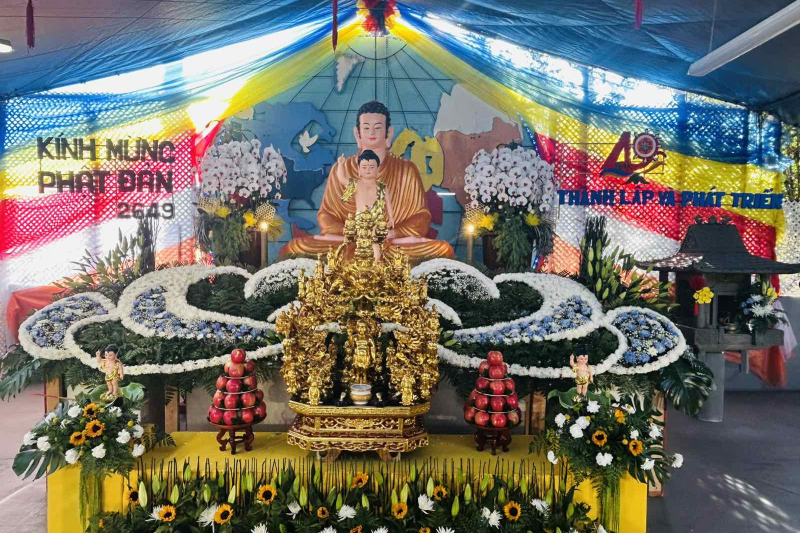 LỜI CẨN BẠCH VỀ LỄ KỶ NIỆM 40 NĂM THÀNH LẬP NHƯ LAI THIỀN TỰ