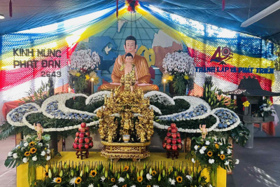 LỜI CẨN BẠCH VỀ LỄ KỶ NIỆM 40 NĂM THÀNH LẬP NHƯ LAI THIỀN TỰ